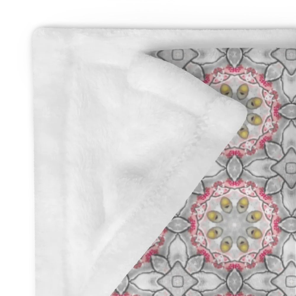 Serene Bird and Blossom Pattern Blanket product image (24)
