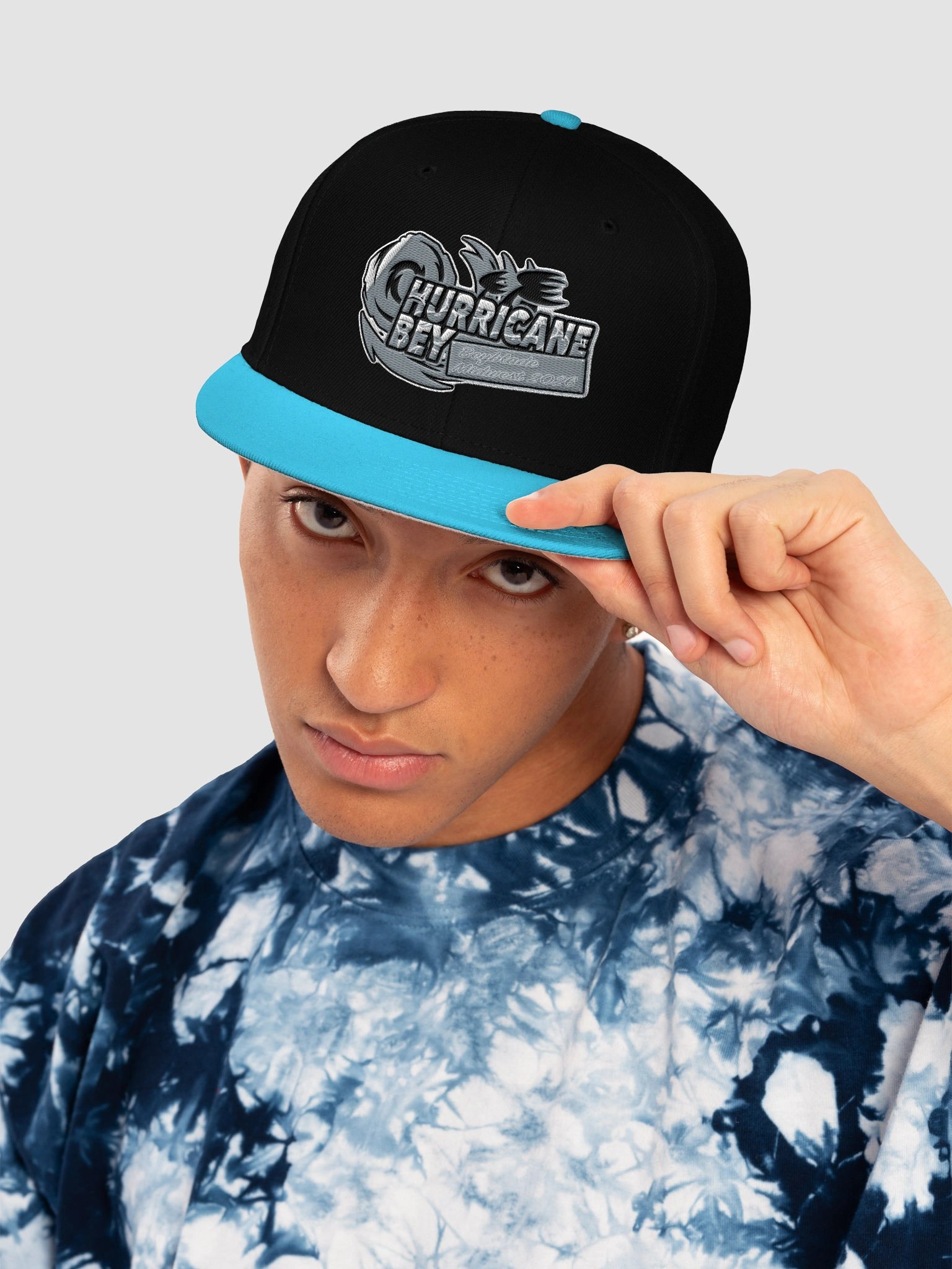 Midwest 2026 Snapback Cap - Black/White product image (5)
