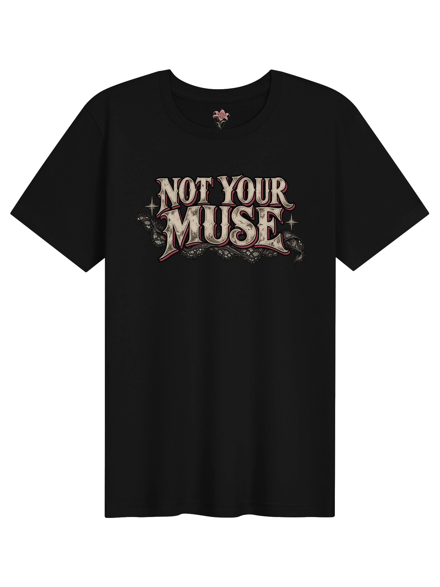 Not Your Muse – Bohemian Rock Tee product image (1)