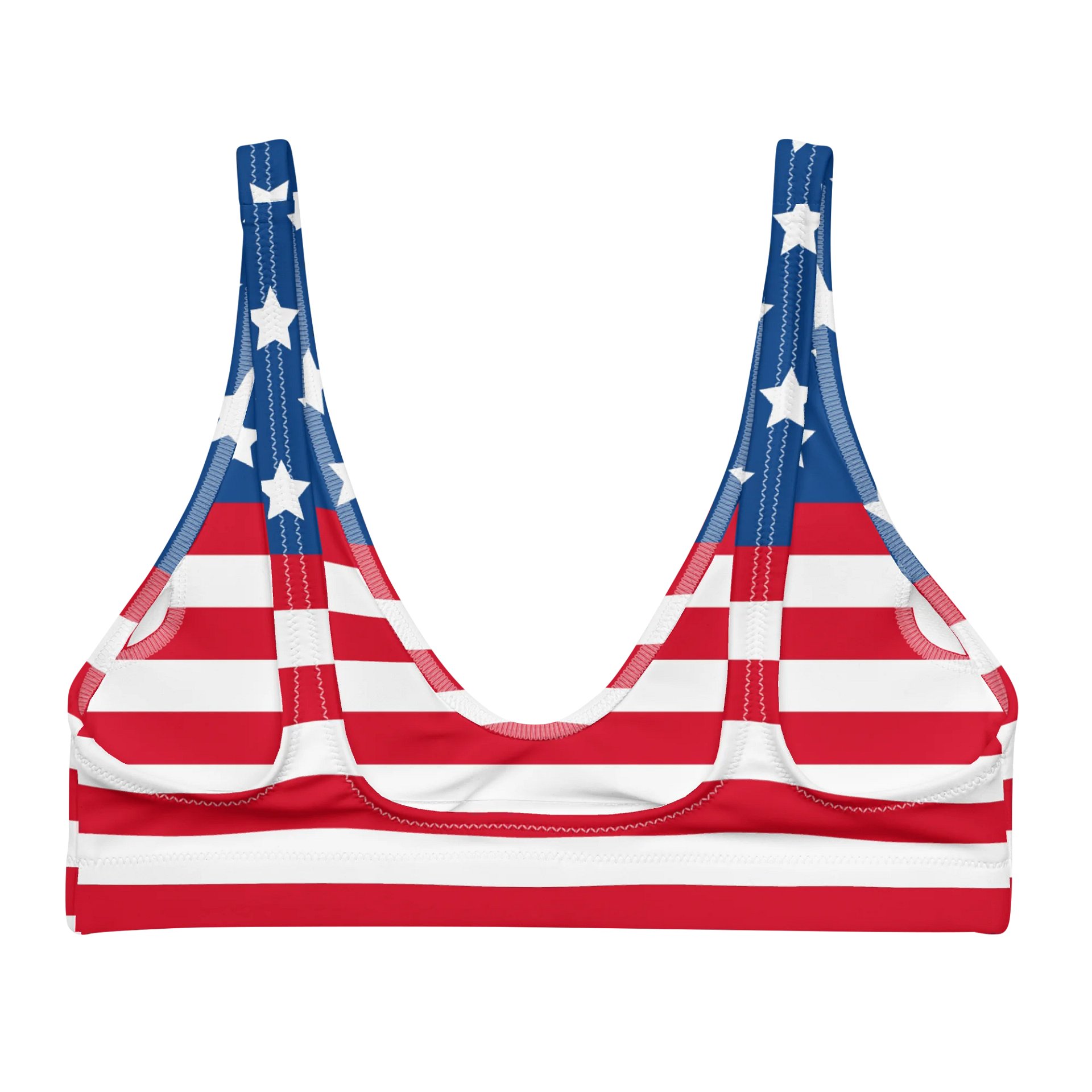 Patriotic Pride Recycled Bikini Top product image (2)