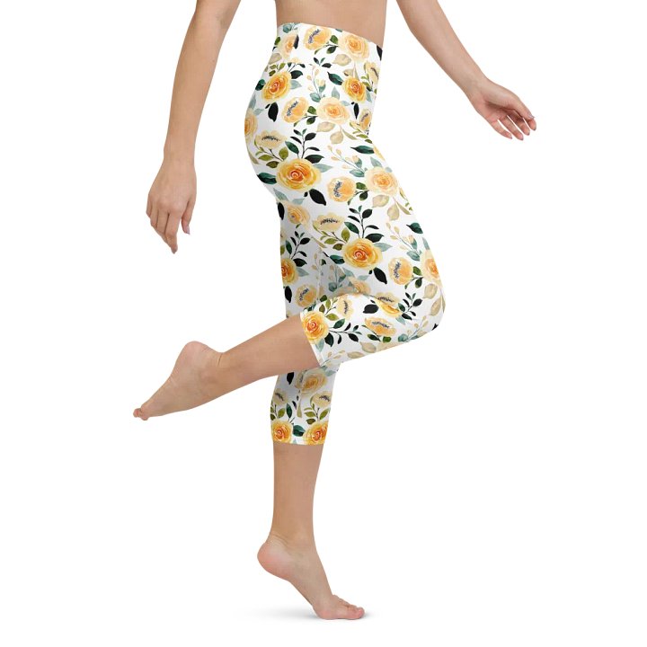 Yellow Rose Delight Leggings product image (1)