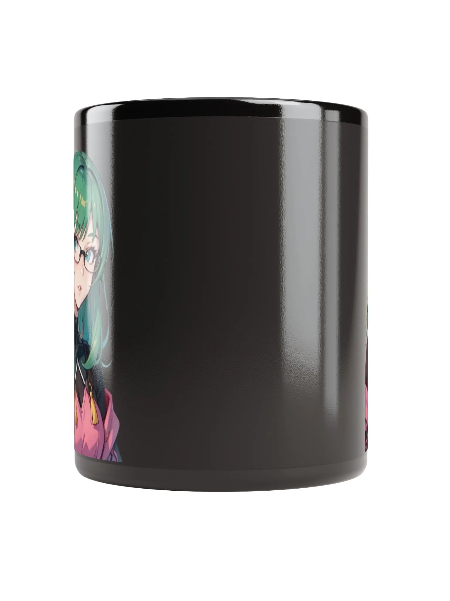 (GREEN WAIFU) K Black Mug product image (5)