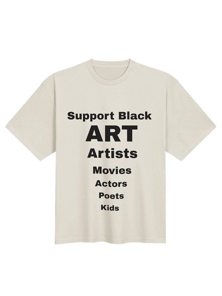 Community Support Oversized Tee product image (1)
