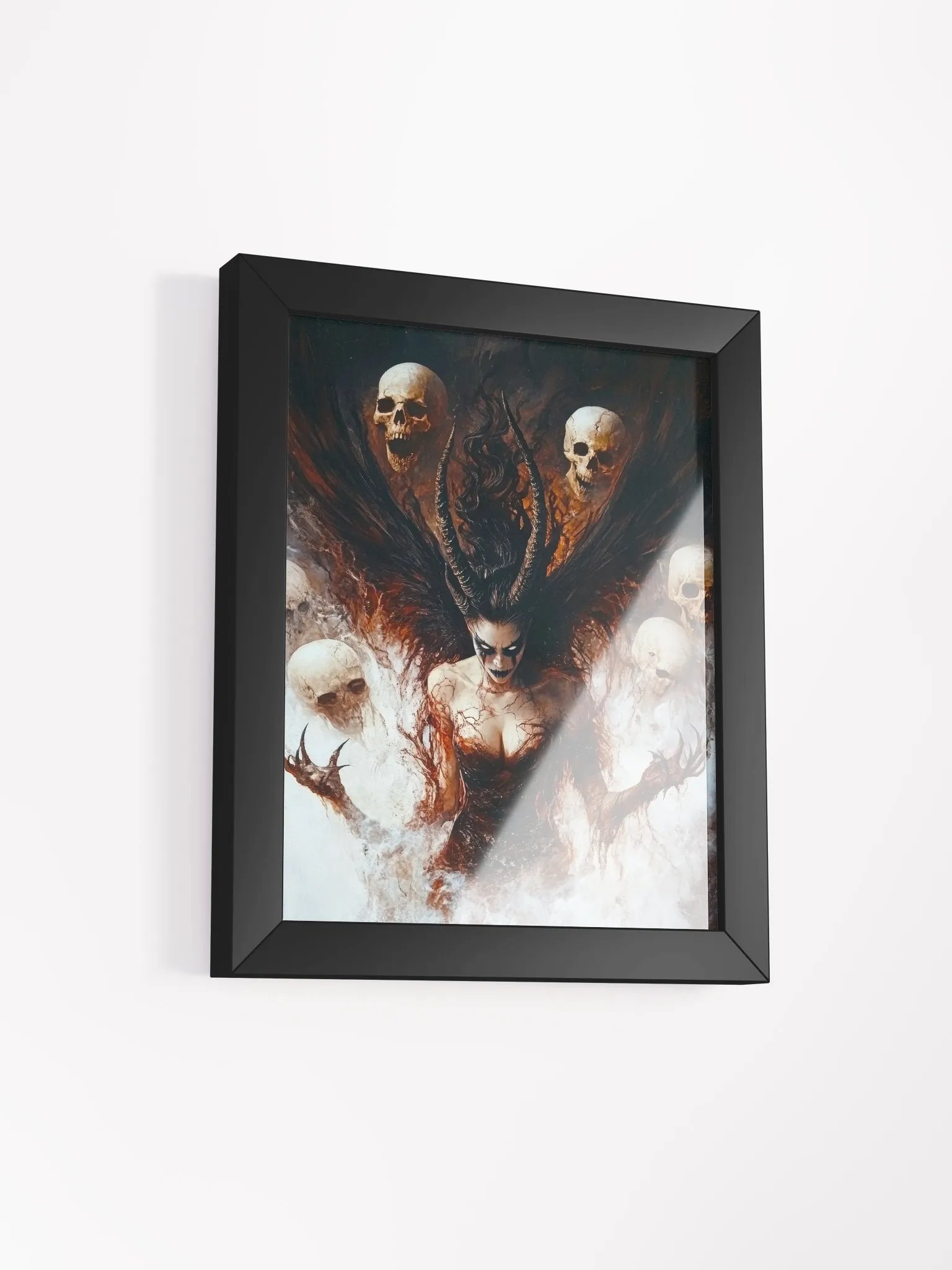 Juggling she devil - Framed High Quality Matte Poster product image (13)