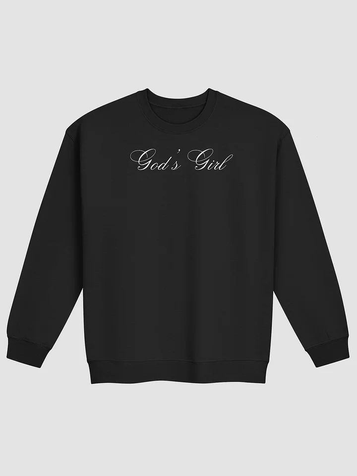 God's Girl Crew Neck - White Script product image (13)