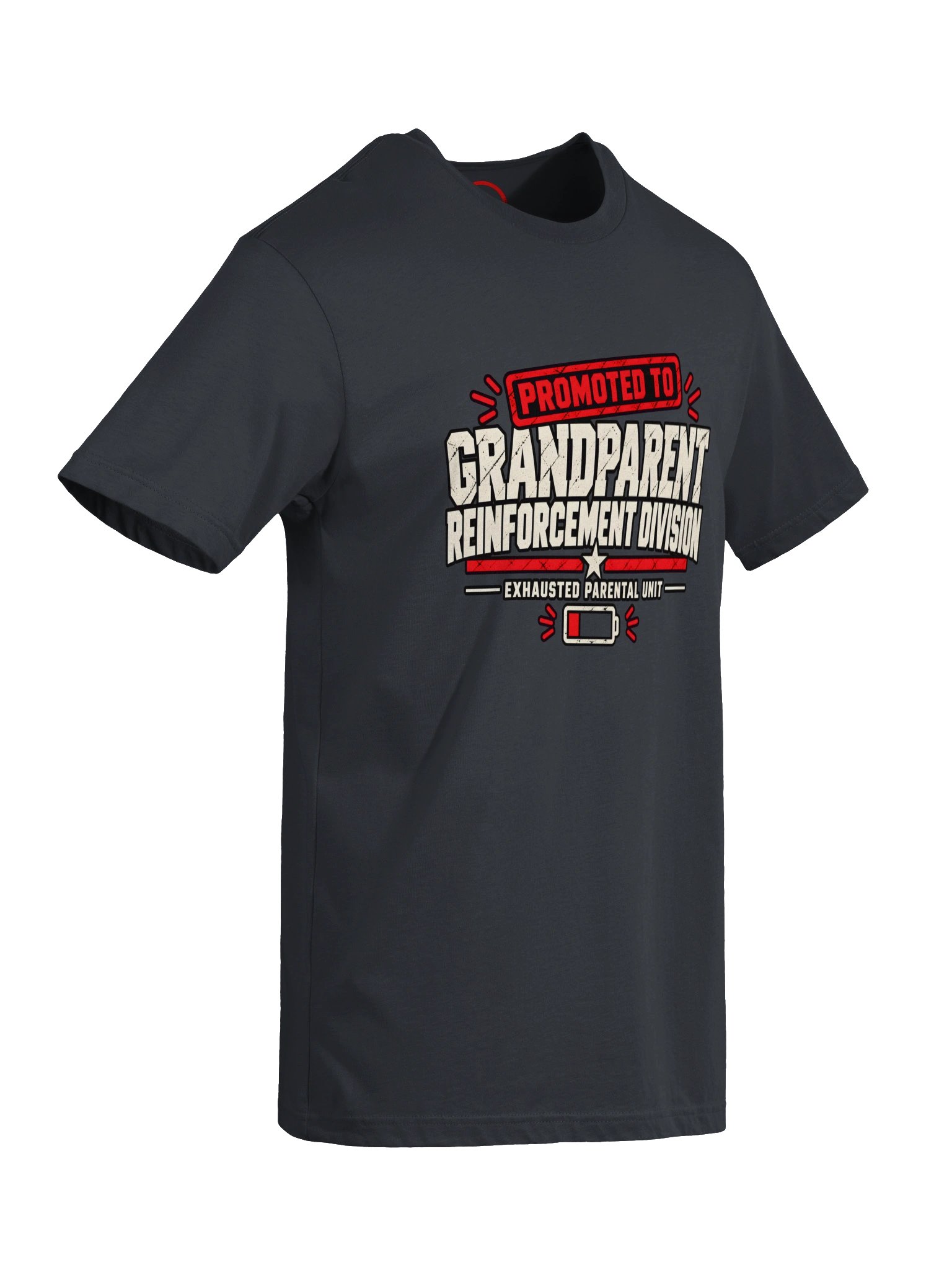 Promoted to Grandparent Reinforcement Division Men's Tee product image (6)