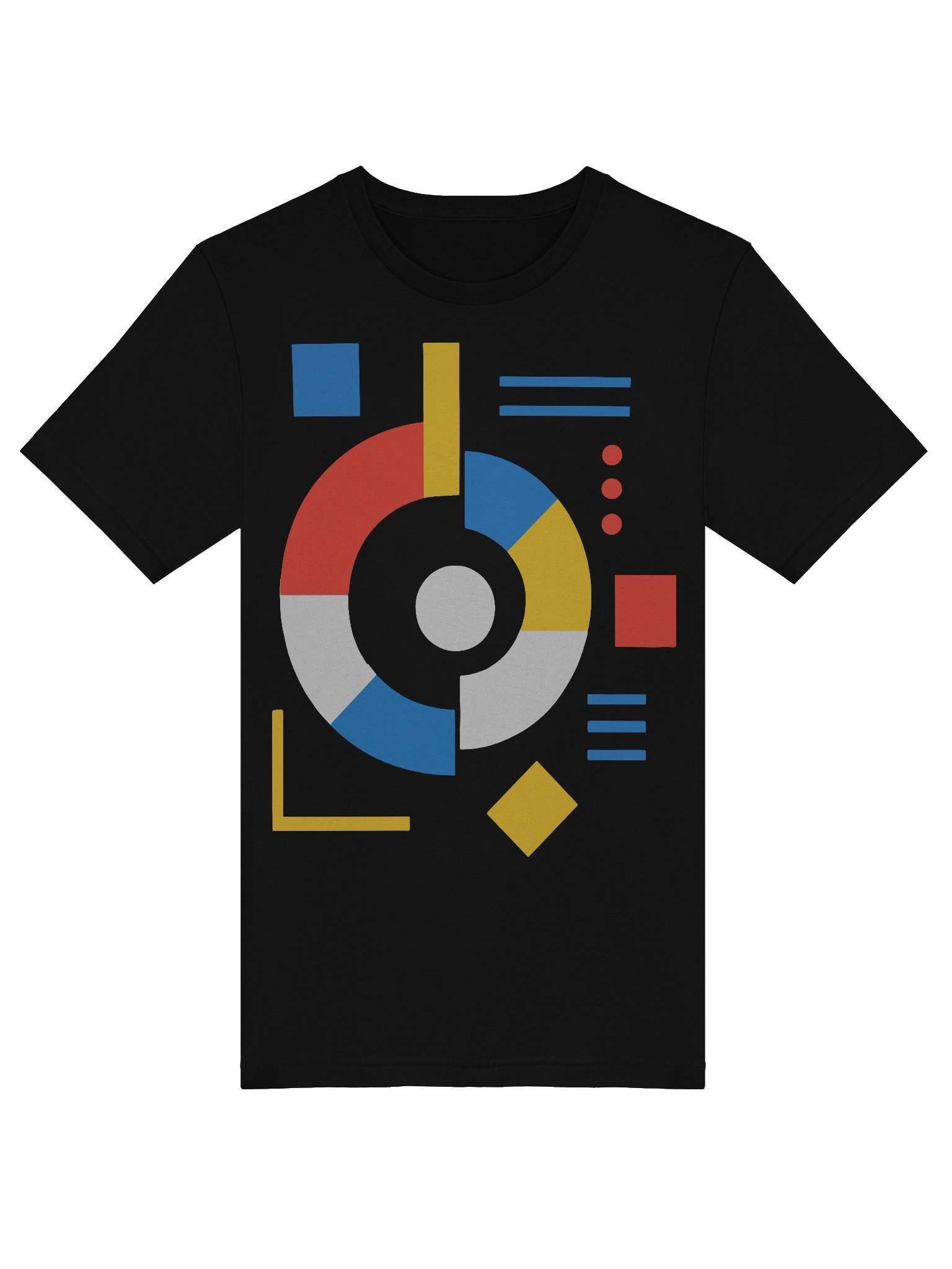 Symmetric Splendor Geometric T-Shirt product image (5)