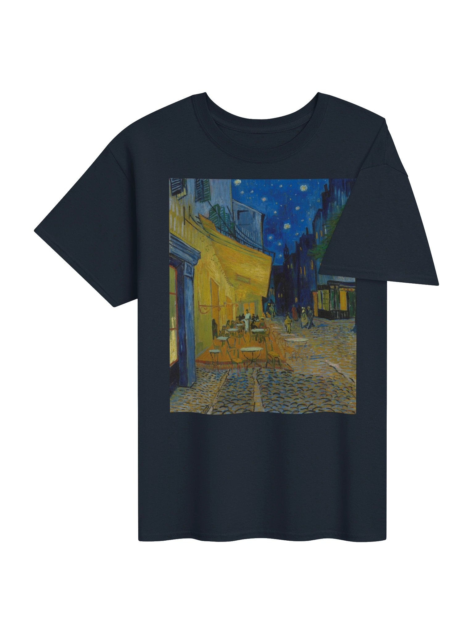 Starry Café Street Impressionist Tee product image (4)