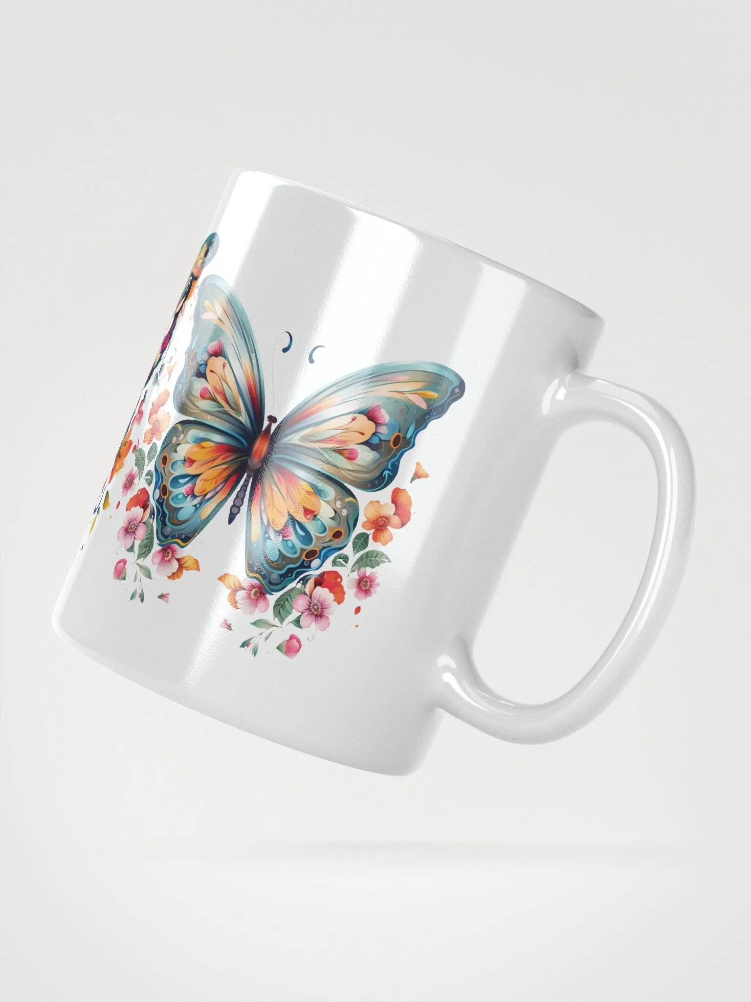 Floral Butterfly Fantasy Mug product image (2)