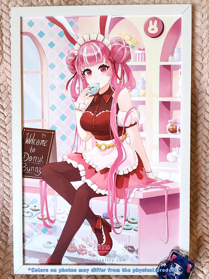 Donut Bunny - Original 11 x 17 Large Print product image (2)