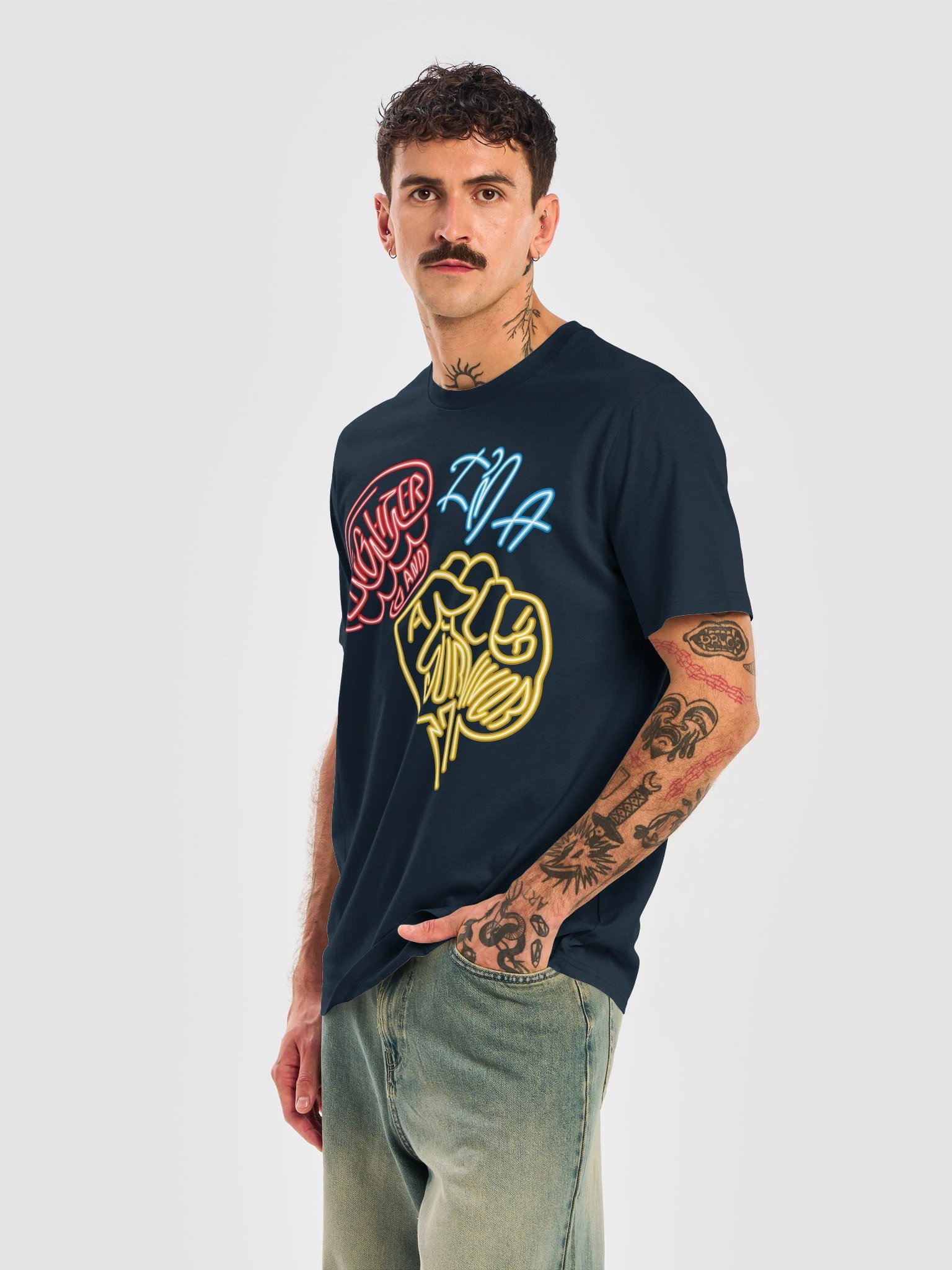 Neon I'm A Fighter And Survivor Tee product image (3)