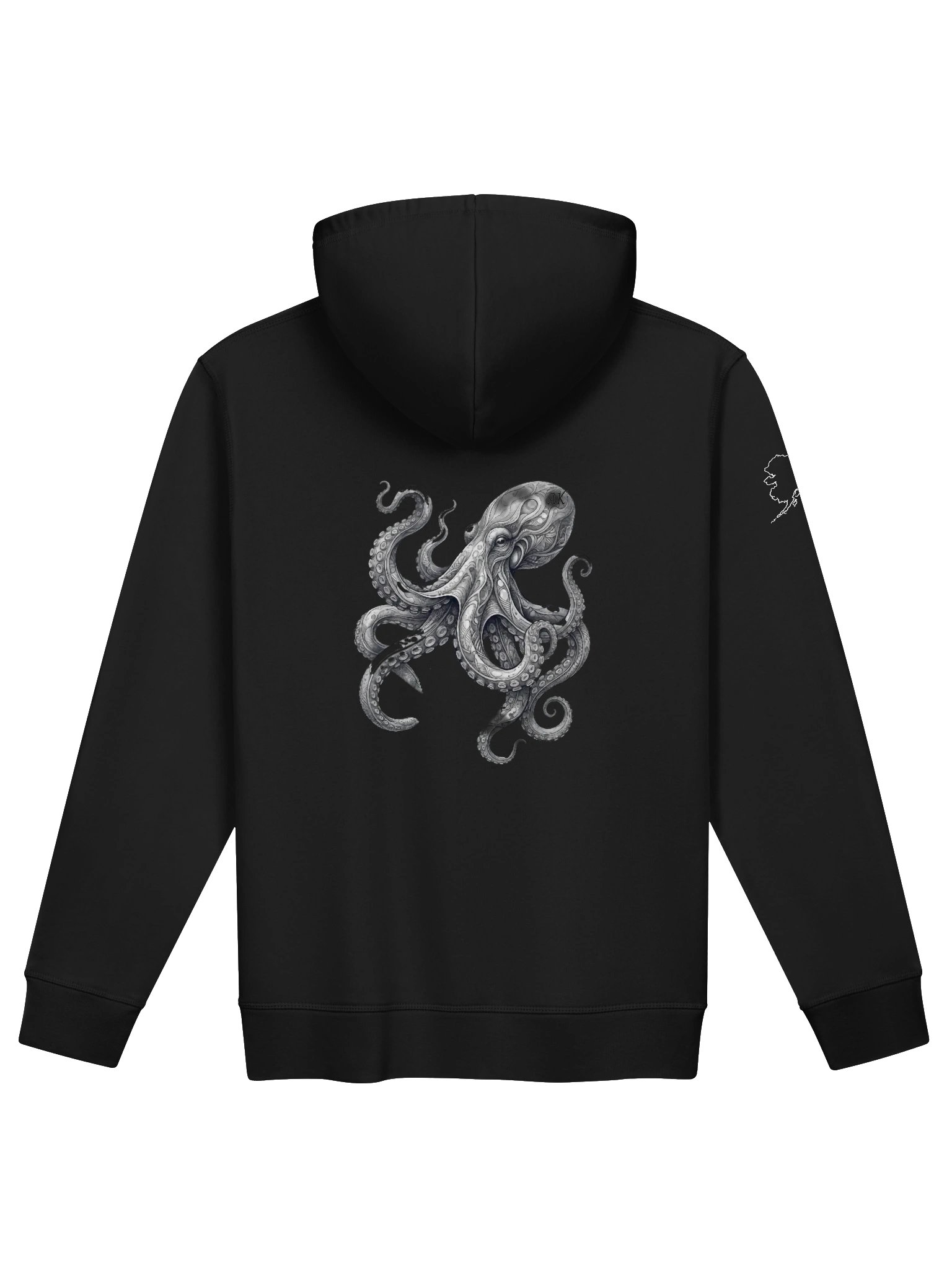 DELUXE OCTO SIDE POCKET HOODY product image (3)