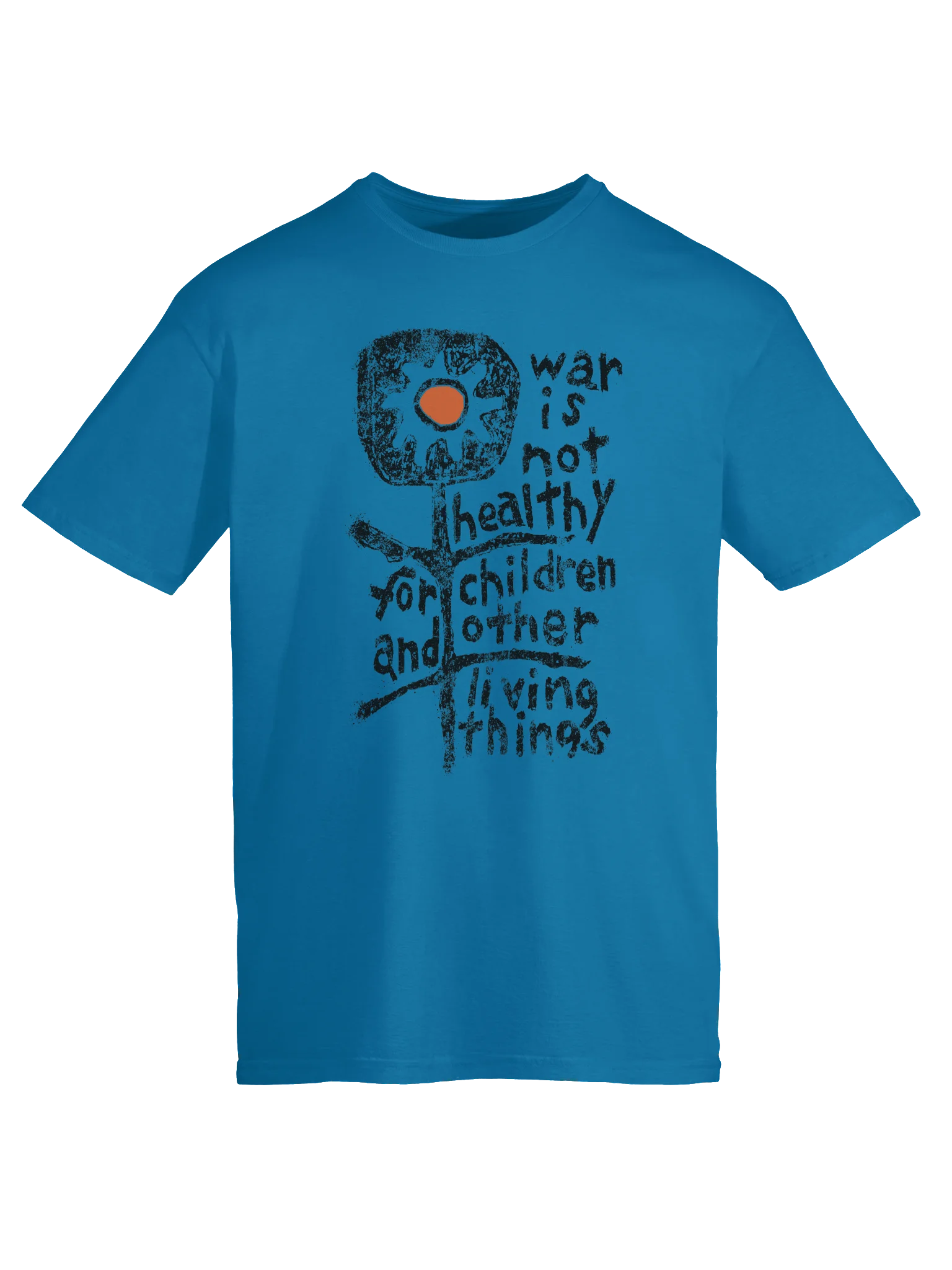 War is not healthy for children Gildan 64000 T-Shirt product image (20)