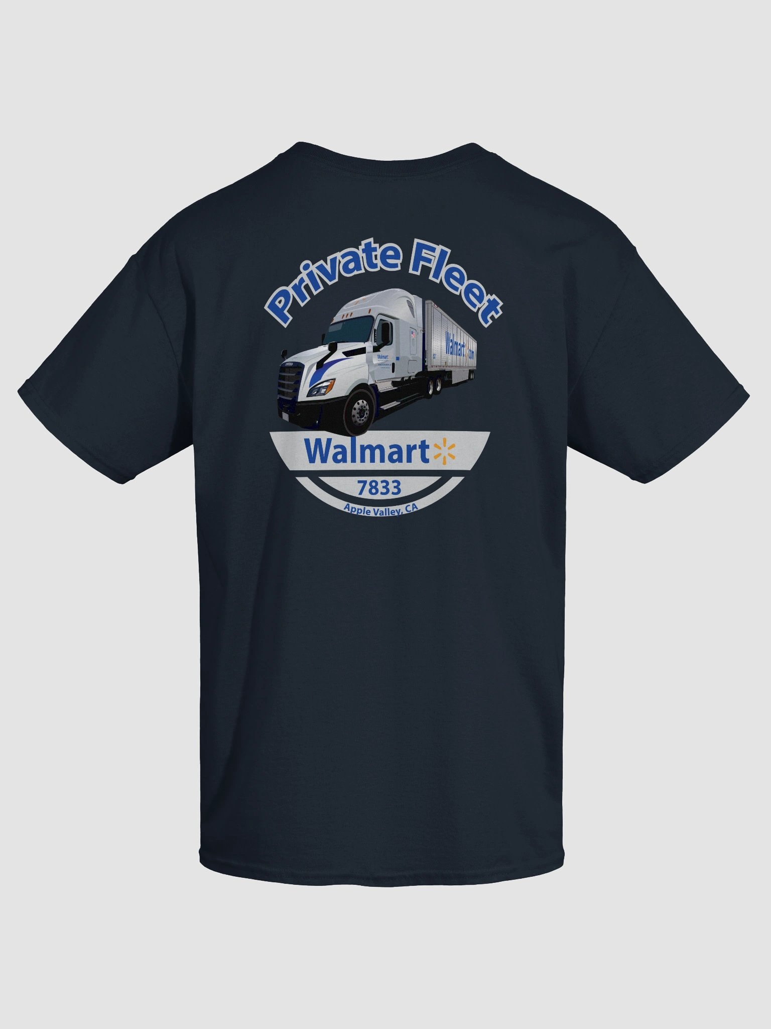 7833 Apple Valley Walmart Private Fleet tshirt product image (4)