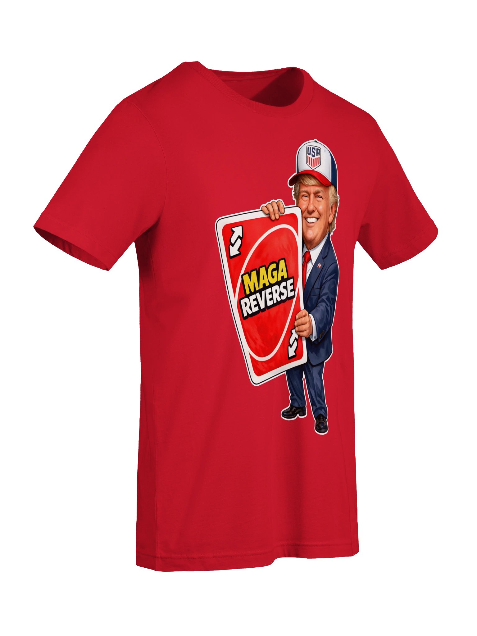MAGA Reverse USA Cartoon Tee product image (32)