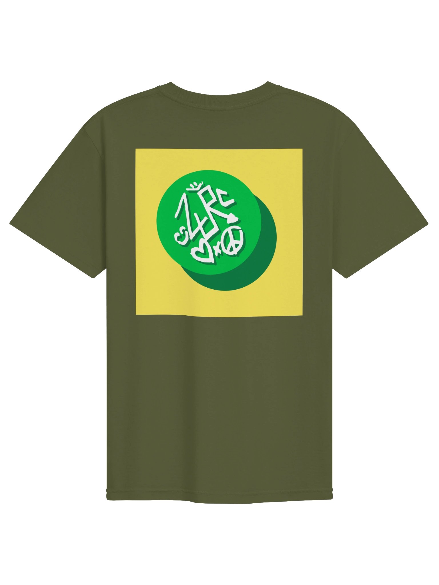 ZURC LOGO Yellow+Green Embroidered/Printed Tee product image (98)