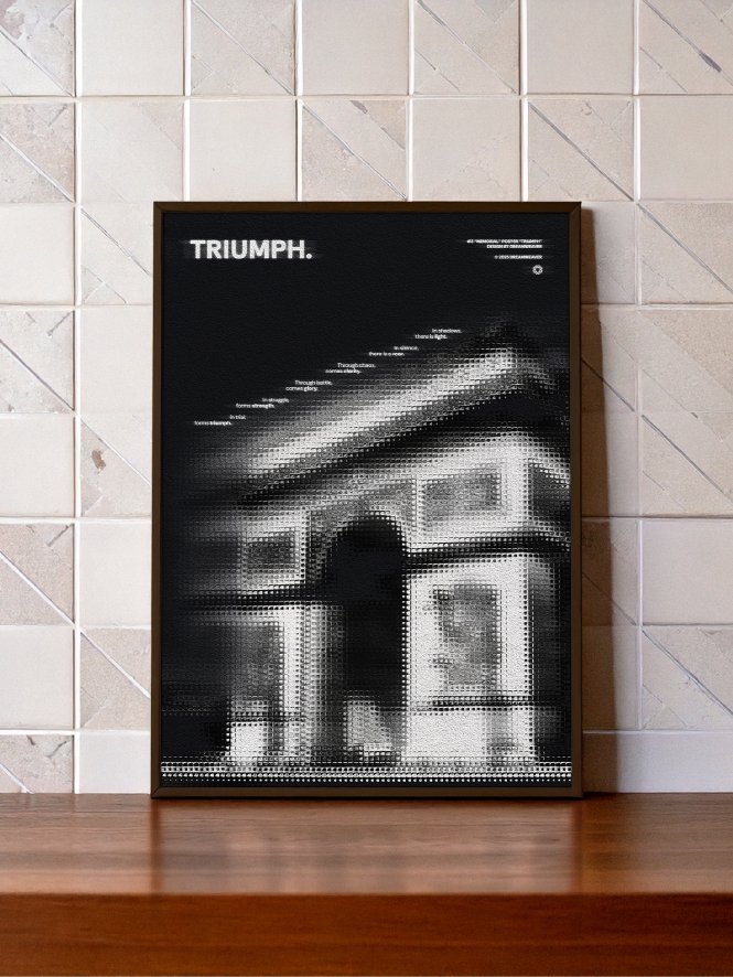 Memorial : Triumph — Thoughtful Digital Print for Modern Interior product image (1)
