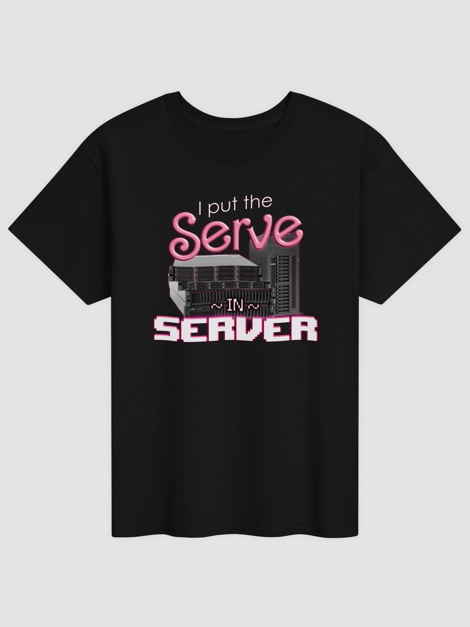 I put the serve in server - computer science T-shirt product image (5)
