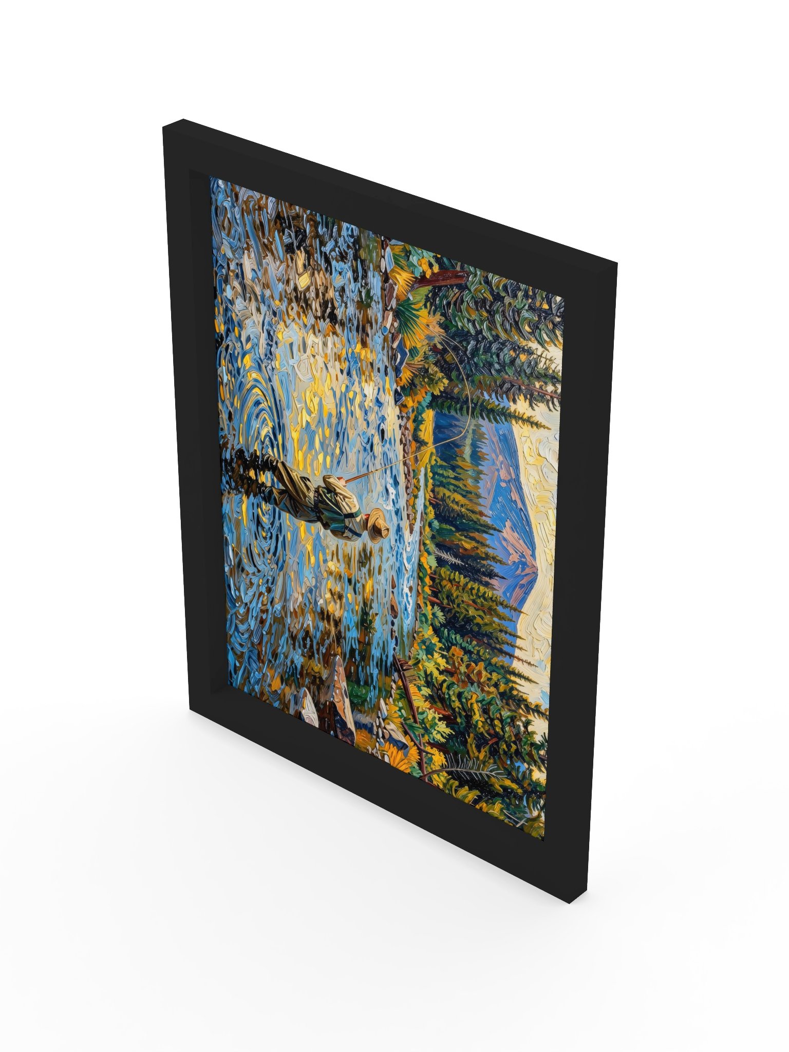 Fly Fishing at Dusk Framed Print product image (20)