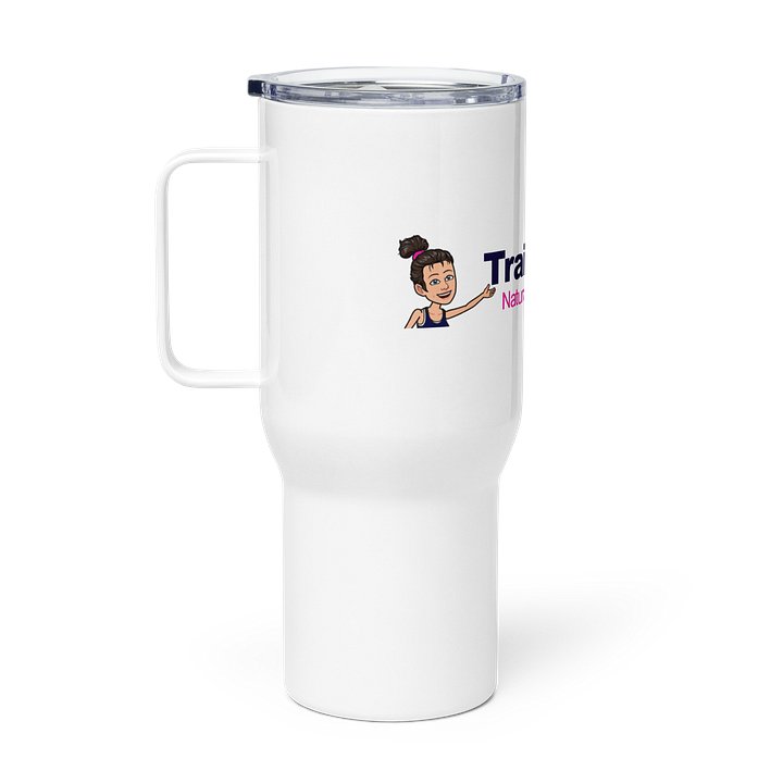 Train for Birth® 40oz White Tumbler product image (1)