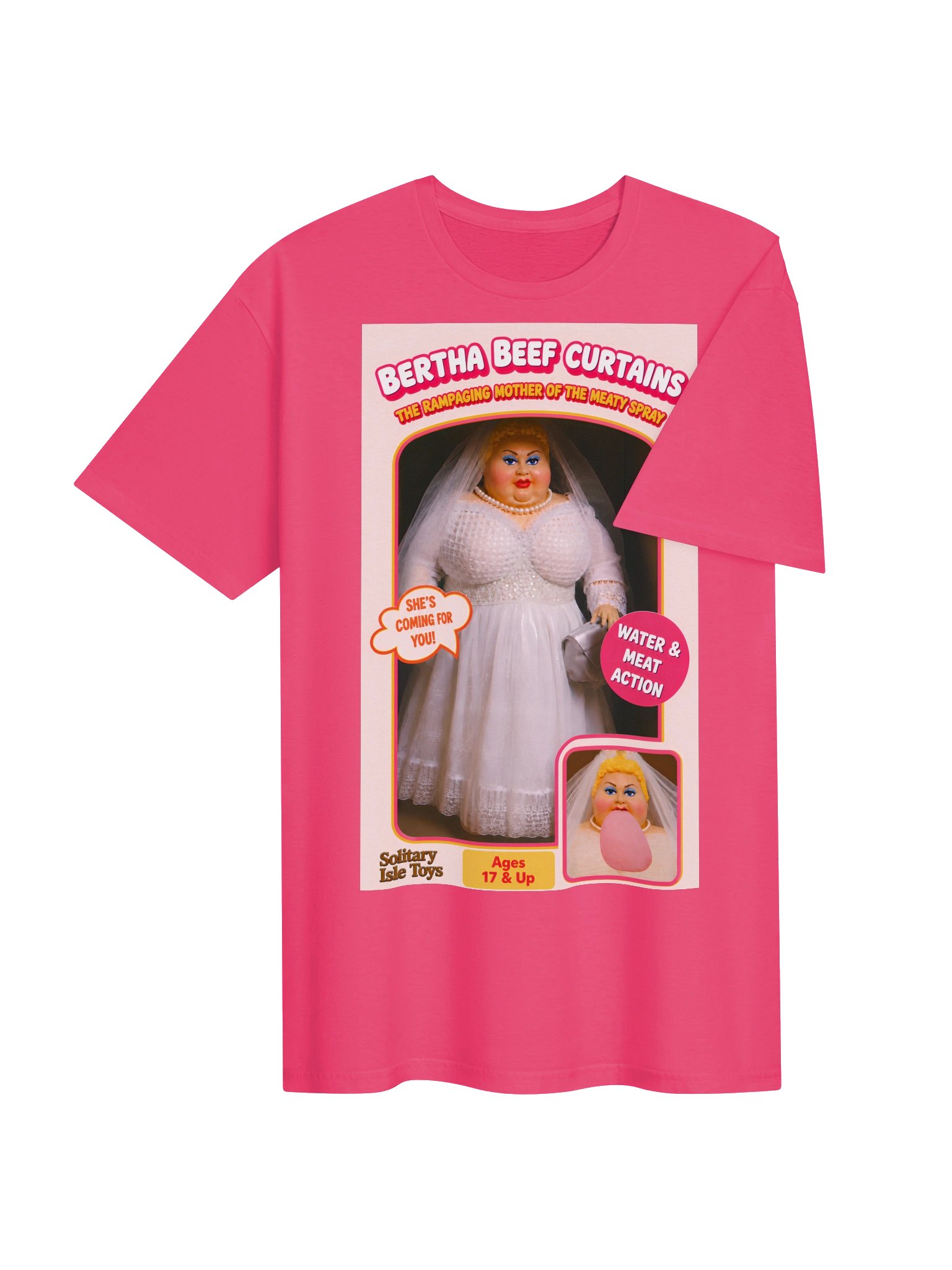 666 Toys | Bertha Beef Curtains | Gildan Unisex Softstyle T-Shirt product image (4)