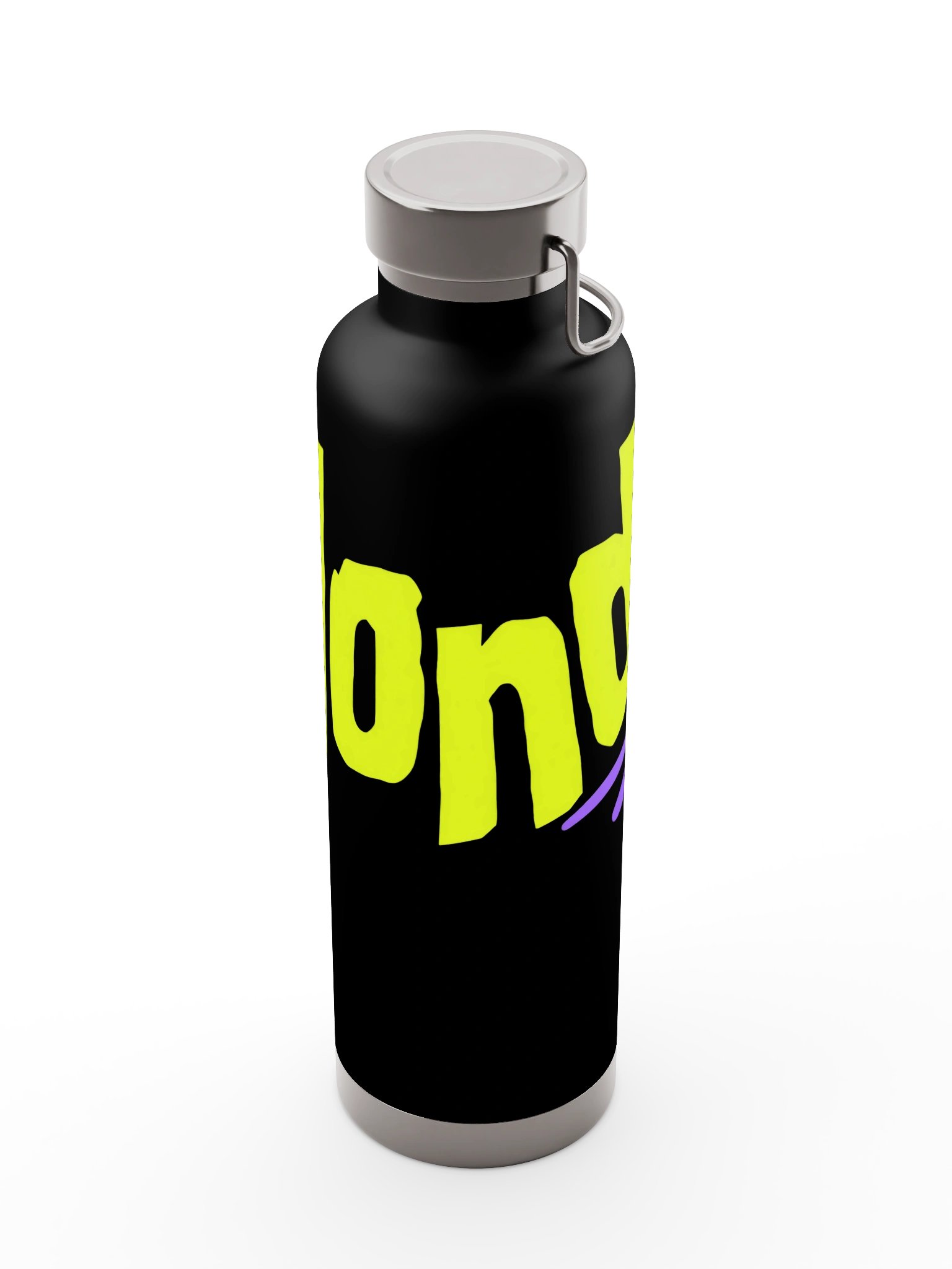 London Yellow Typographic Bottle by Biennale product image (6)