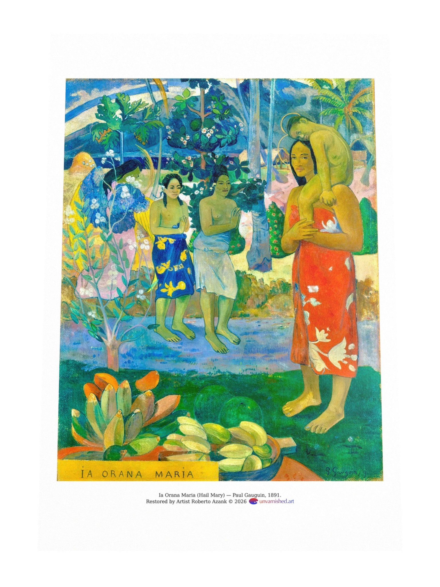 Ia Orana Maria (Hail Mary) — XLarge Poster product image (4)