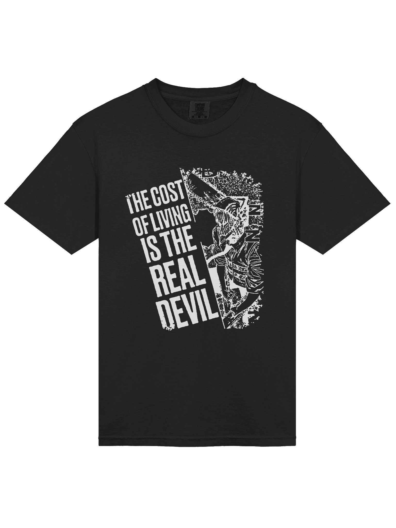 COST OF LIFE ! T-shirt. black vers. product image (2)
