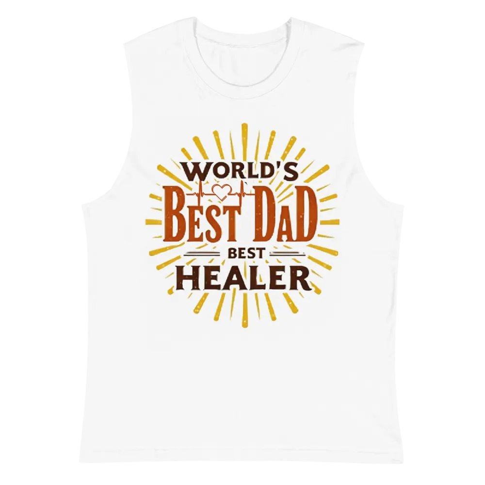 Sunburst Dad Healer Muscle Tank product image (6)