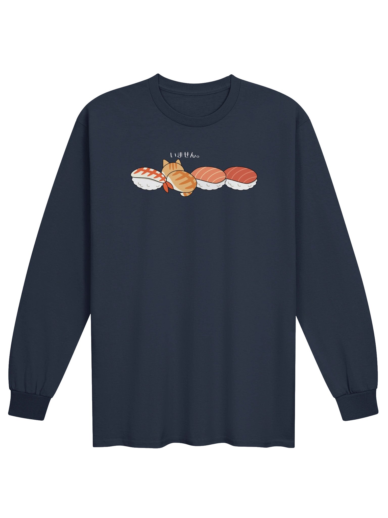 Sushi Cat - Unisex Adult Long Sleeve T-shirt product image (10)