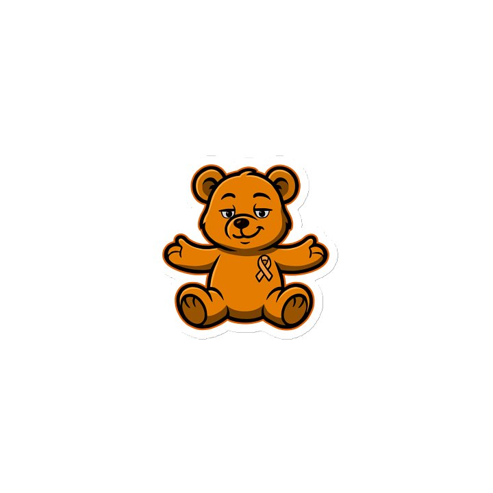 Orange Bear of Sharing Magnet product image (1)
