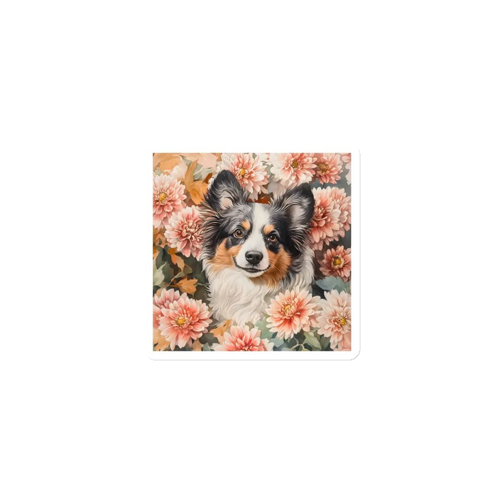 Chrysanthemum Die-Cut Magnets product image (1)