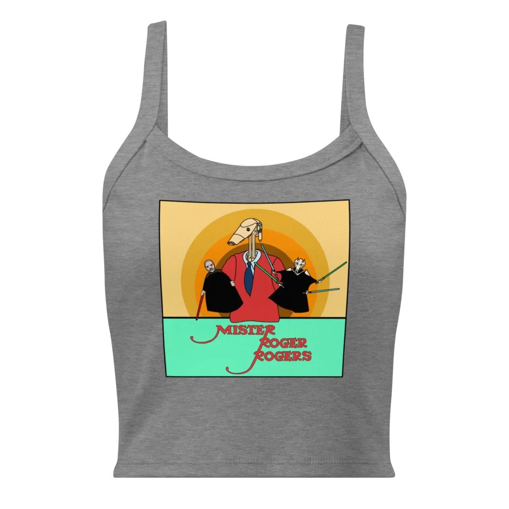 Mister Roger Rogers Crop Tank product image (1)