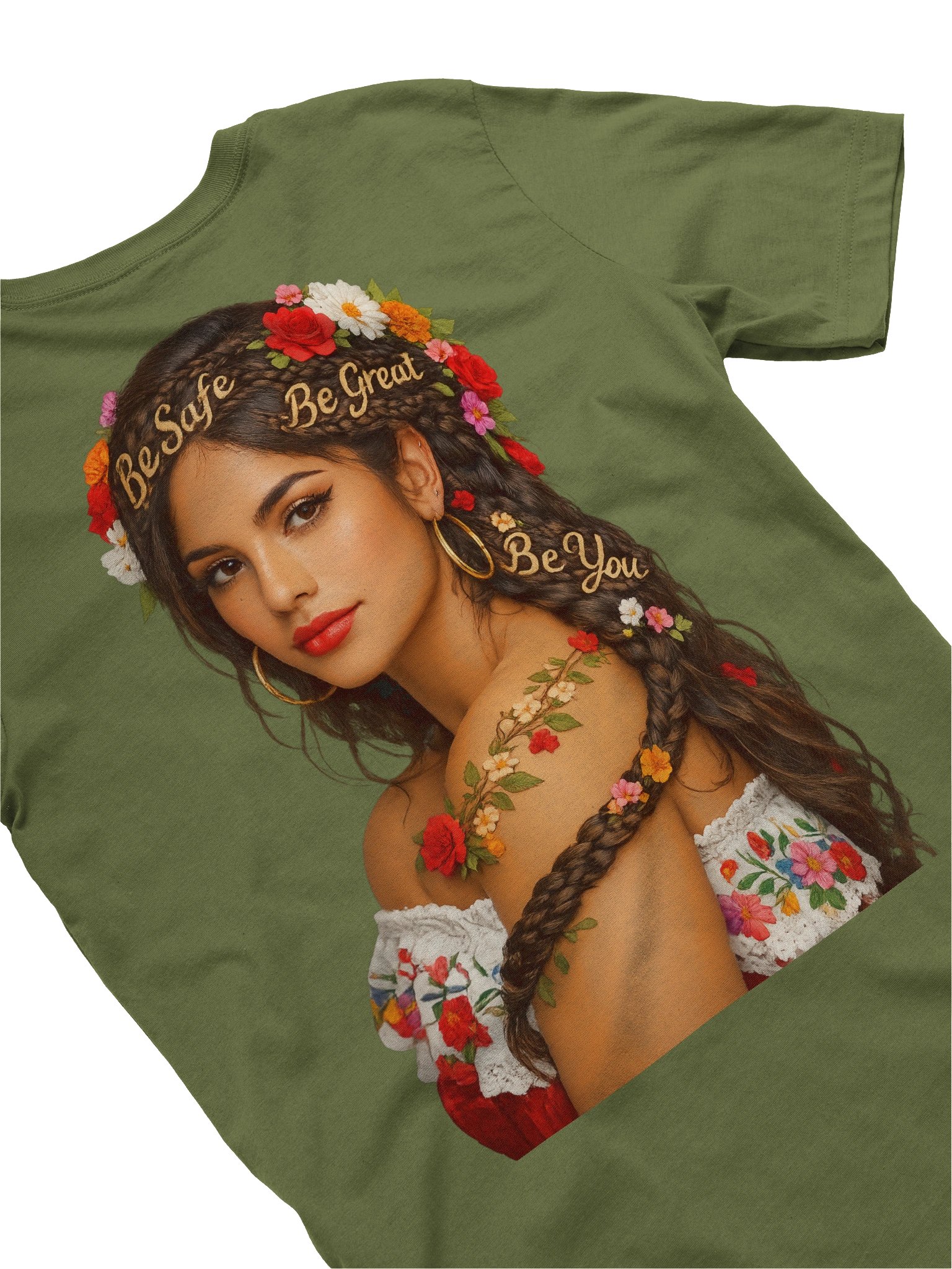Ornate Floral Affirmation T-Shirt product image (12)