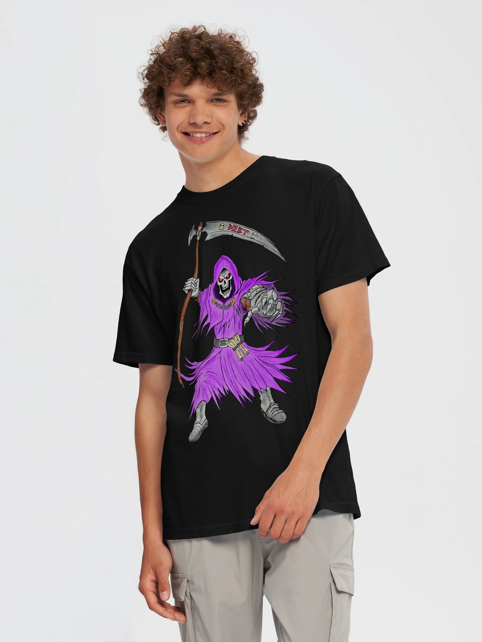 Debt Reaper FULL ART T-Shirt (DEATHSLOTS) product image (5)