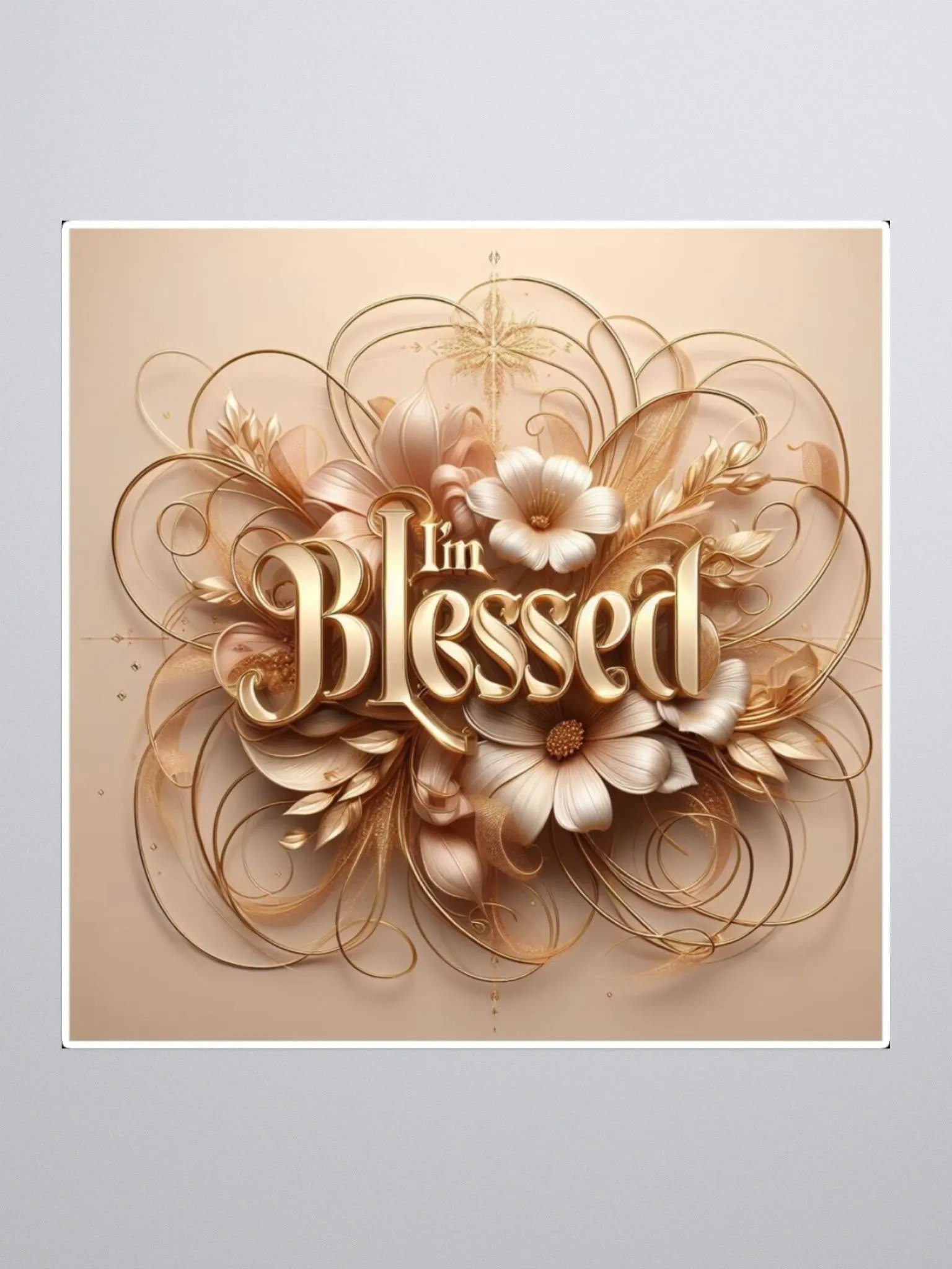 Positive Affirmation Stickers - I'm Blessed product image (4)