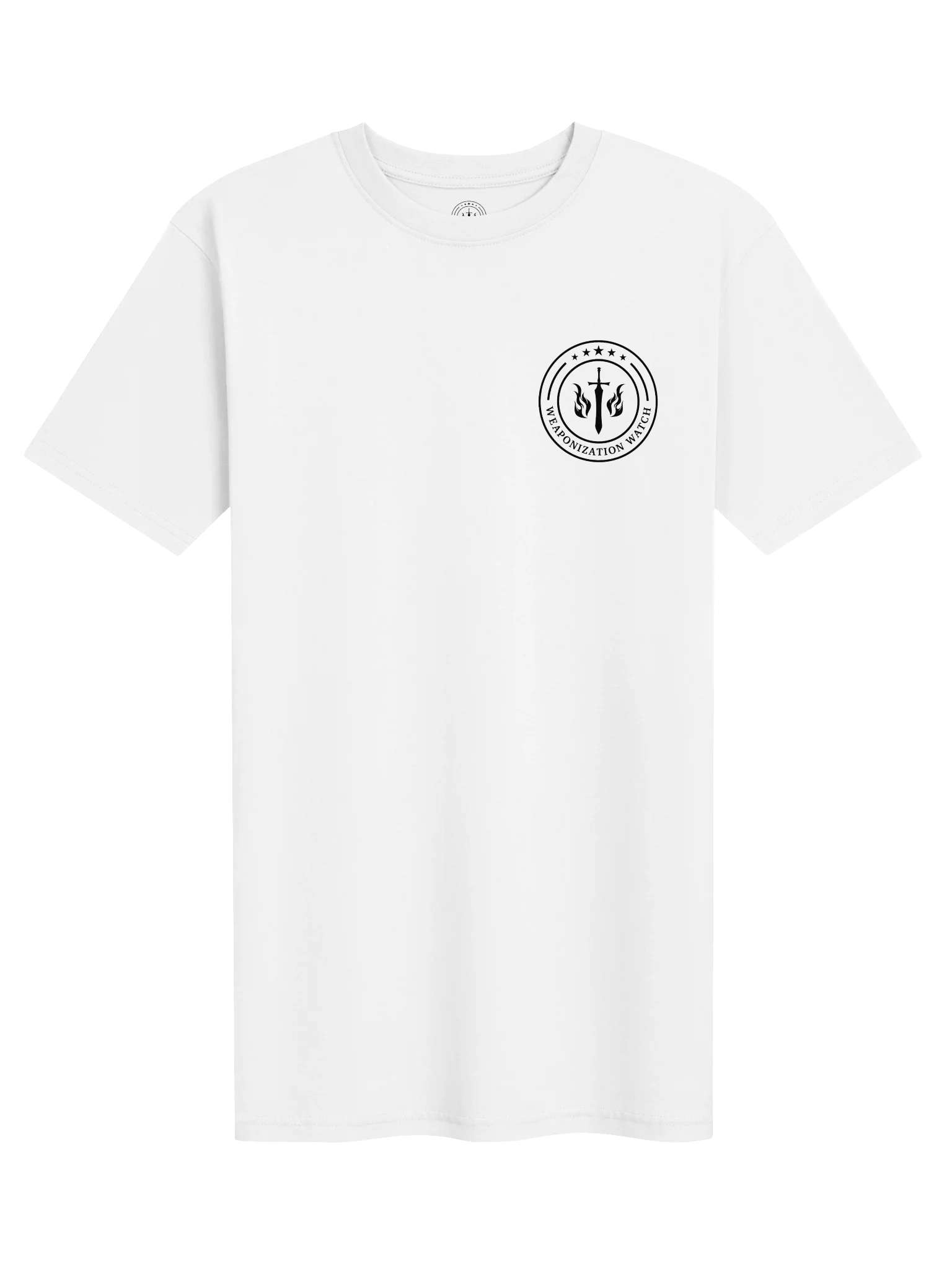 WW "Liberty & Justice" Tee in White product image (1)