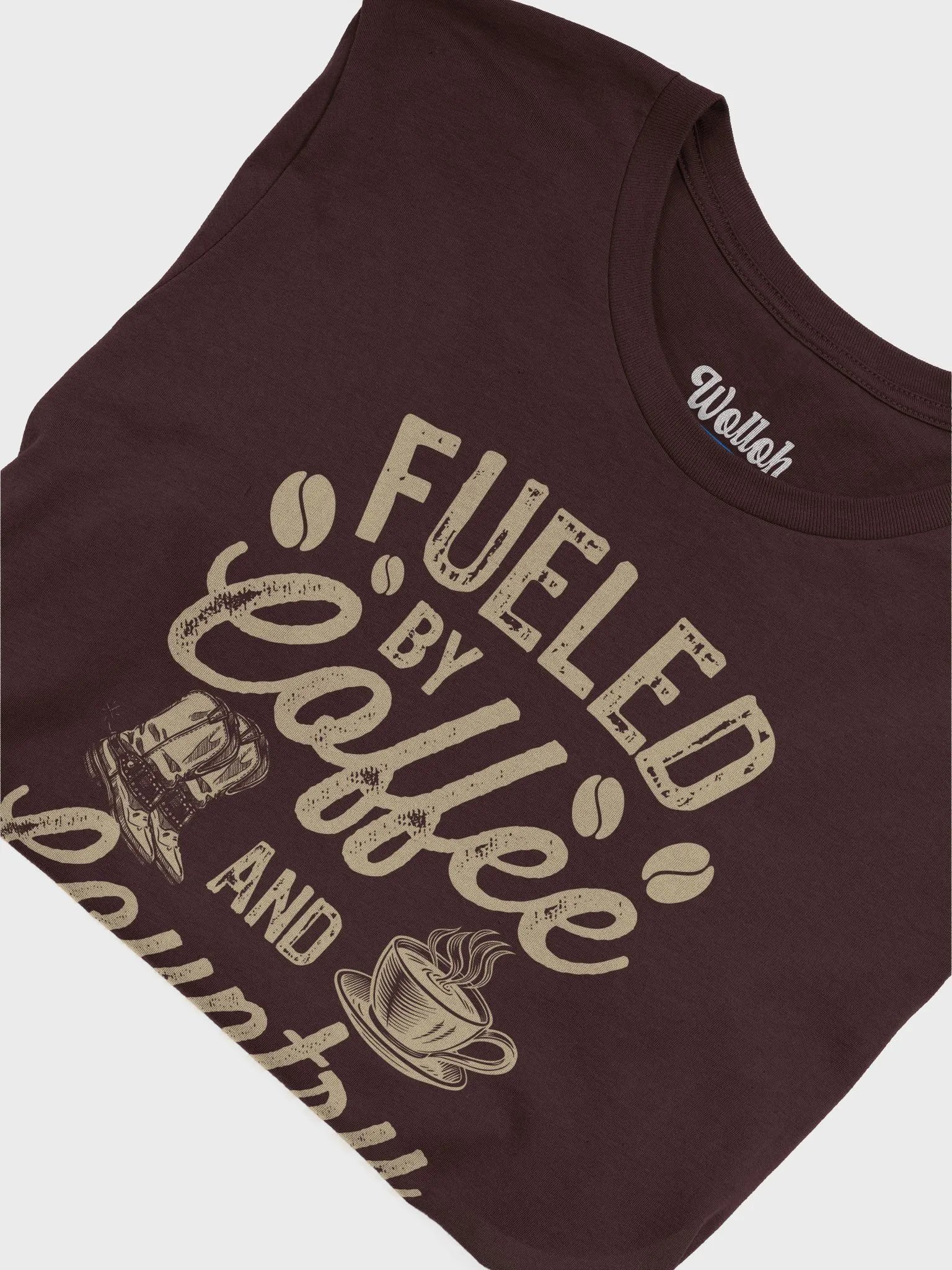 Fueled by Coffee and Country Music T-Shirt – Coffee lover gifts for country fans product image (6)