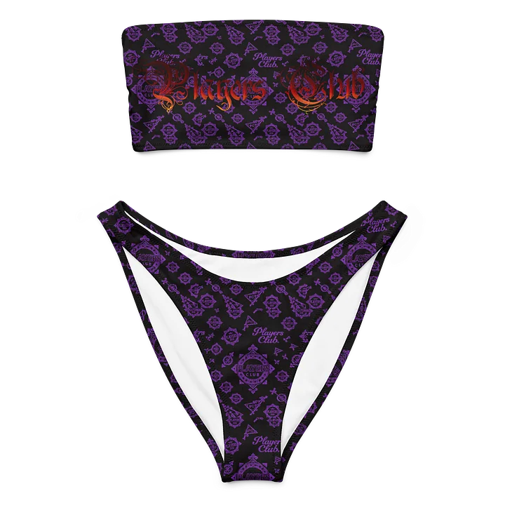 Players Club Signature Bandeau Bikini Set product image (1)