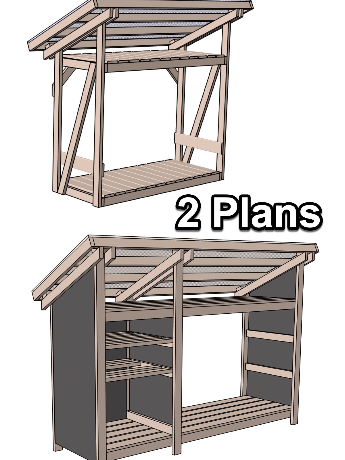 Firewood Shed Plans product image (1)