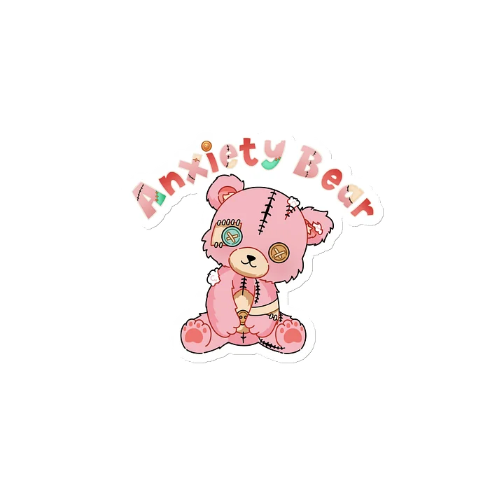 Anxiety Bear Magnet product image (2)