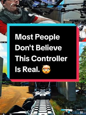 Most People Don't Believe This Controller Is Real. 🤯 . . QUADSTICK APPROVED ✅ I control everything by sipping & puffing air + a chin button—every movement, every shot, every decision. Different breath combinations = full in-game control. 💬 Be honest… could YOU win a game like this?. #Warzone #CallOfDuty #WarzoneMeta #QuadStick #WheeledGamer 