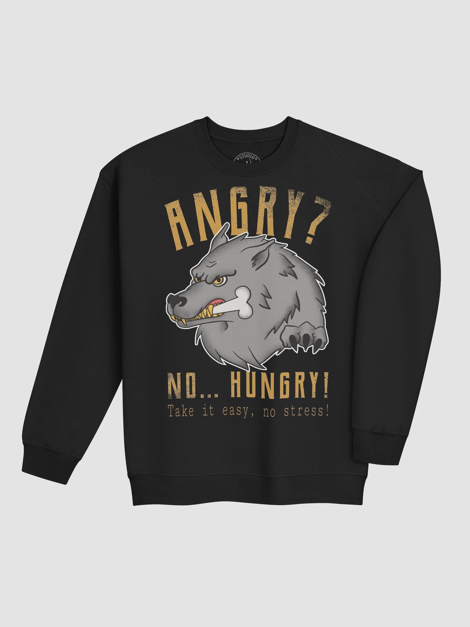 Angry? No... Hungry! Sweatshirt product image (4)