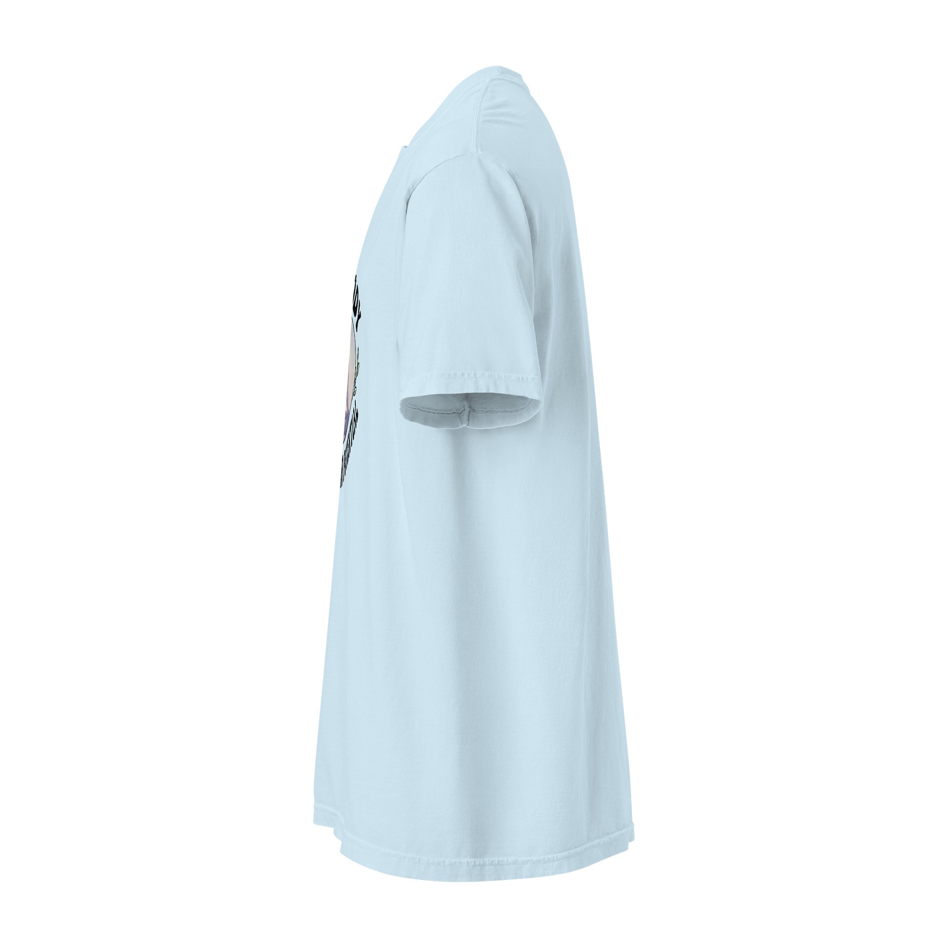 “Your Body Holds Your Potential” Light Blue T-Shirt product image (2)