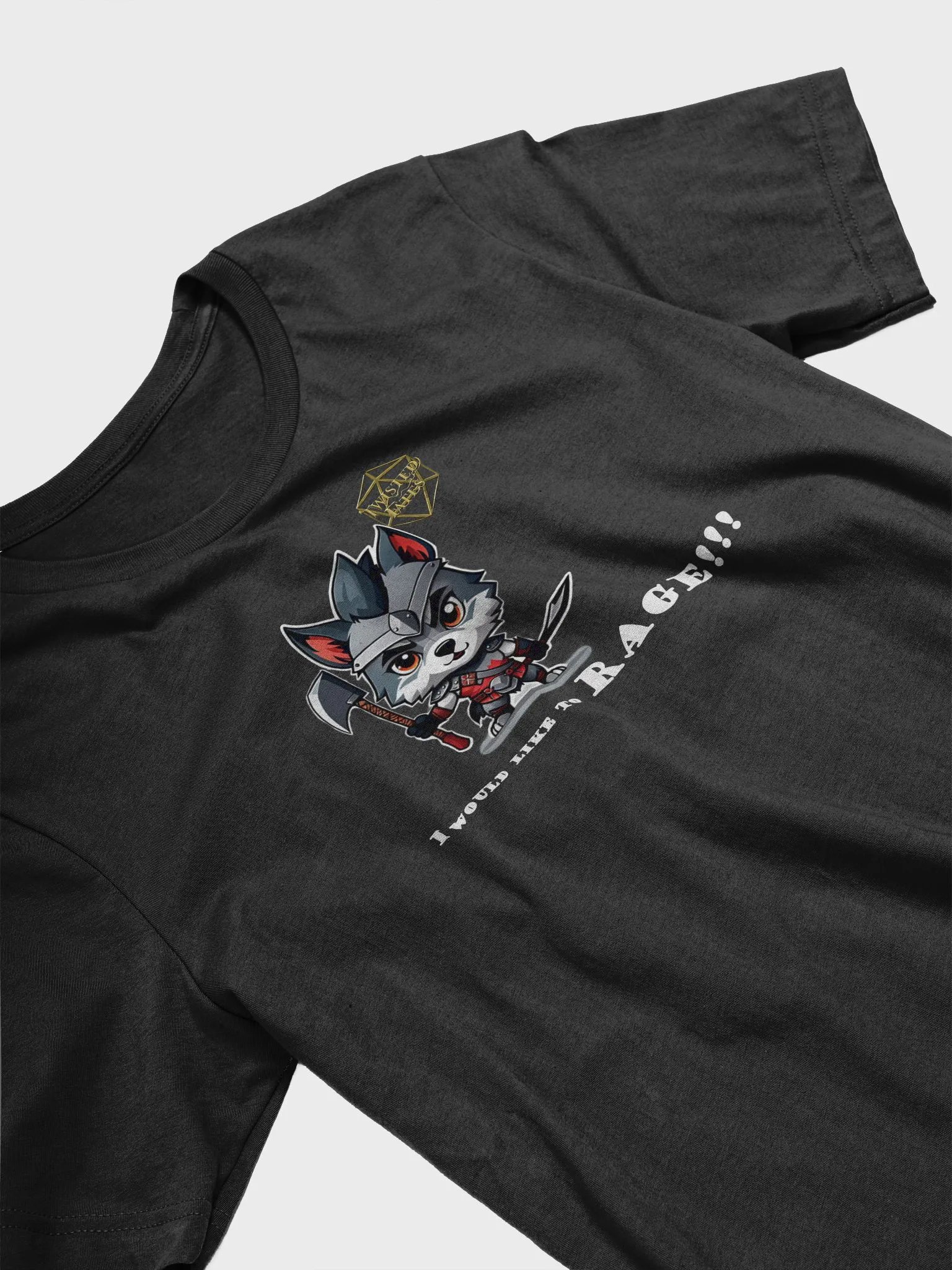 I Would Like to Rage (Dark Color Shirts) product image (24)