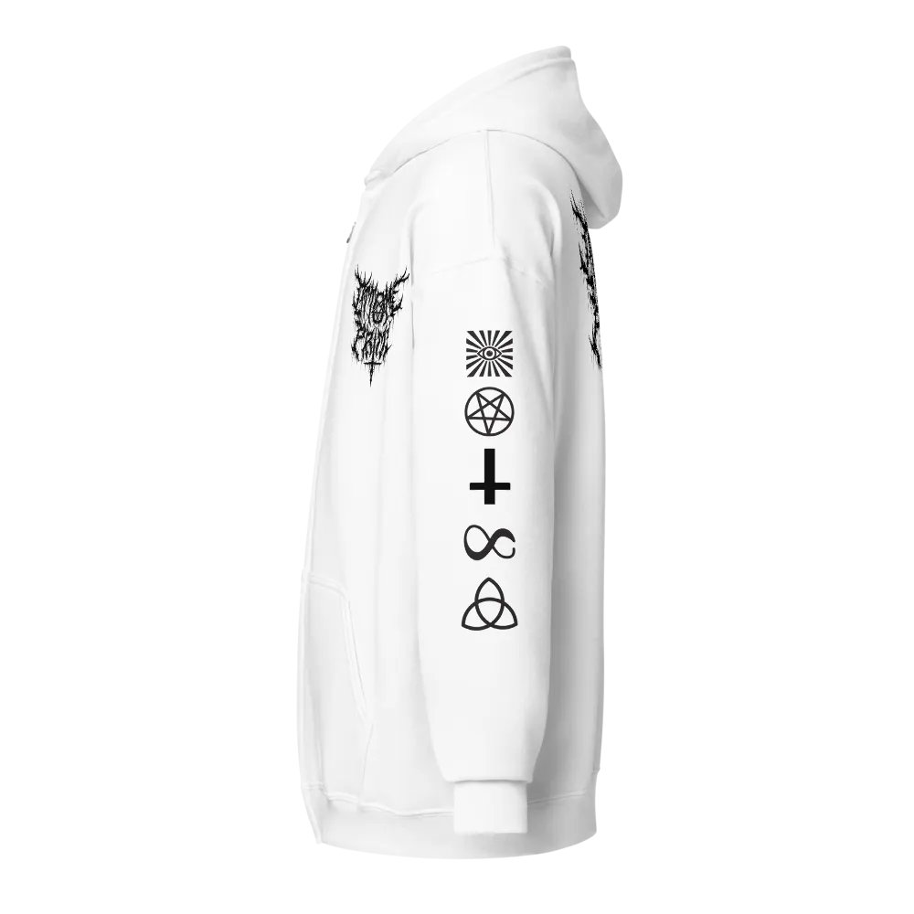 Ottomus Prime Metal Logo Zip-up (White) product image (7)