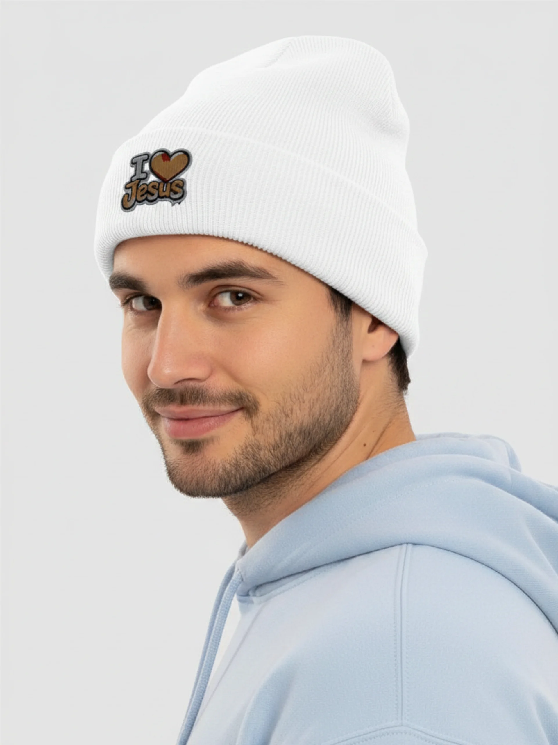 I Love Jesus Beanie product image (6)