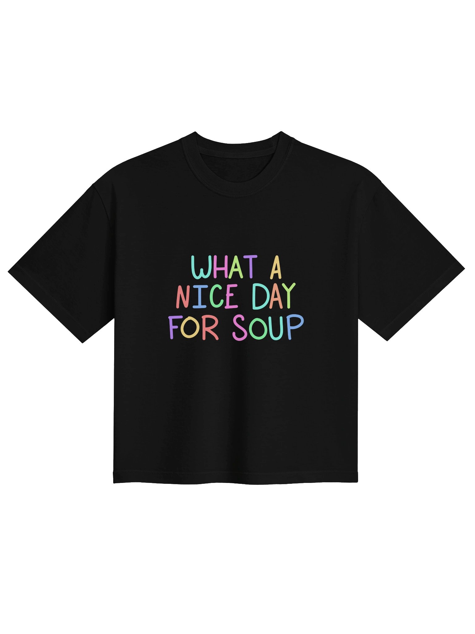 What A Nice Day for Soup - Boxy Crop Top product image (1)
