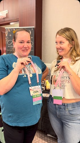 We were invited to @rocketcitylitcon and got to interview authors and readers and ask them who their favorite book boyfriend ...