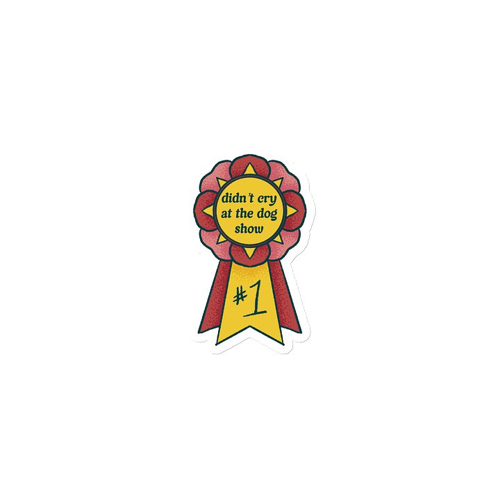 Rosette Series: Didn't Cry Magnet product image (1)